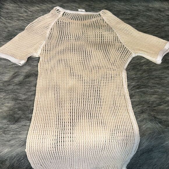 Vintage French Military Mesh Net Top C30 - Picture 8 of 8
